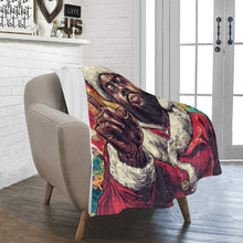 Load image into Gallery viewer, He is The Utra-Soft Fleece Blanket (name or phrase can be added)