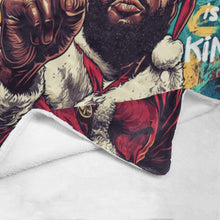 Load image into Gallery viewer, He is The Utra-Soft Fleece Blanket (name or phrase can be added)