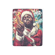 Load image into Gallery viewer, He is The Utra-Soft Fleece Blanket (name or phrase can be added)
