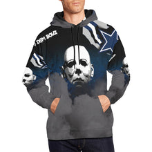 Load image into Gallery viewer, Cowboys Michael Myers All Over Print Hoodie for Men (USA Size) (Model H13)