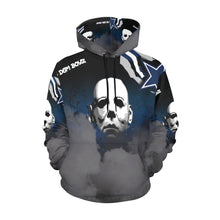 Load image into Gallery viewer, Cowboys Michael Myers All Over Print Hoodie for Men (USA Size) (Model H13)