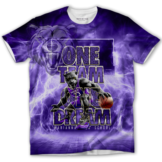 All Over One Team One Dream Homecoming Shirt - 204