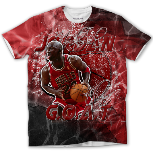 Custom All-Over G.O.A.T Sport Shirt - 201